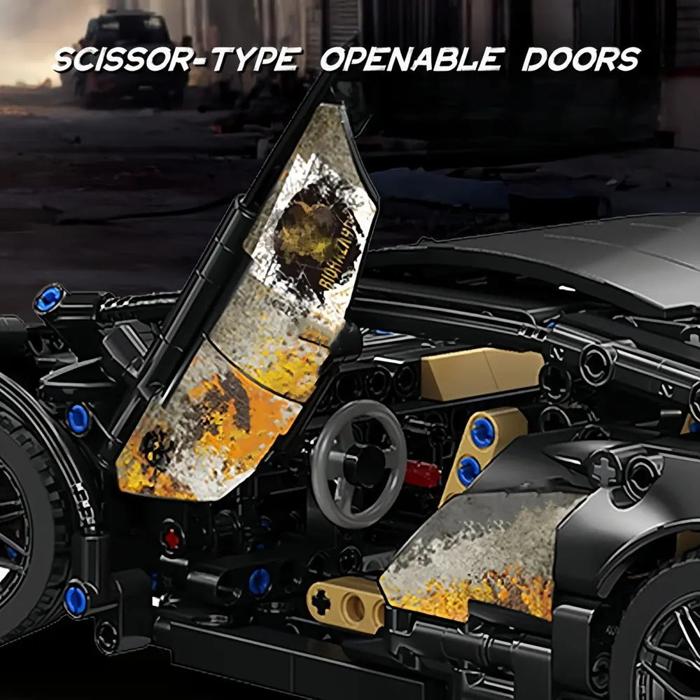 Zestaw klocków Supercar, Zestaw klocków Super Sports Car, 1314 elementów 1:14 Drift Car, Zestaw klocków dla dorosłych, Zestaw klocków Technic Sports Car, Model samochodu wyścigowego, Zestaw klocków dla dorosłych o wysokim poziomie trudności